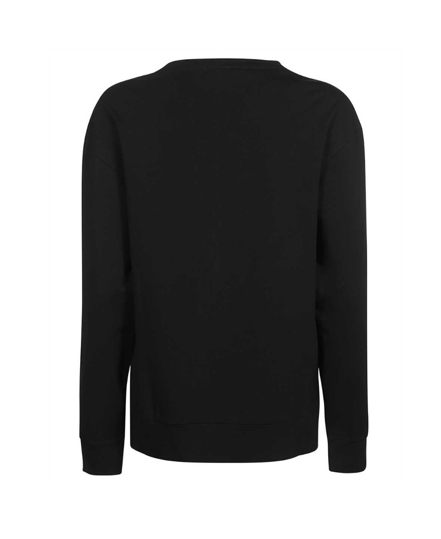 EA7 ROUND-NECKED LOGO SWEATER