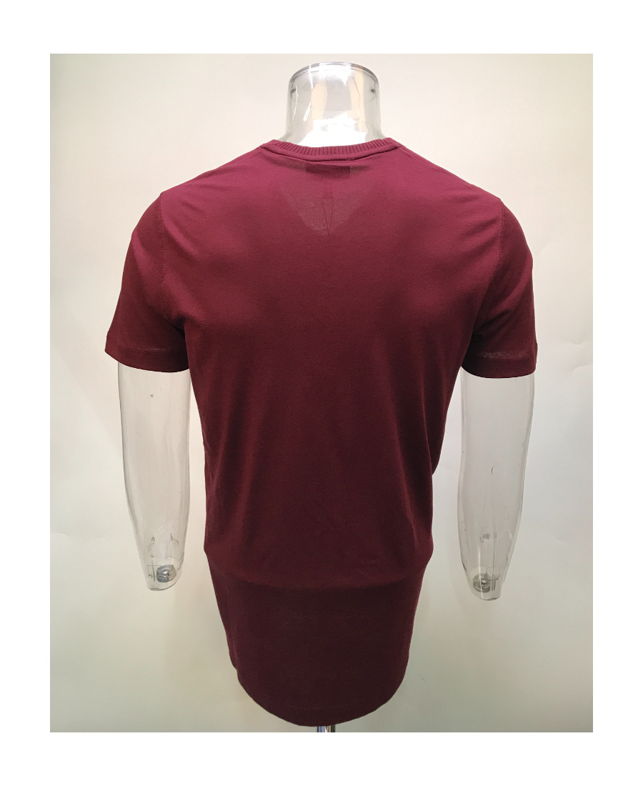 EMPORIO ARMANI LOGO RIB T-SHIRT