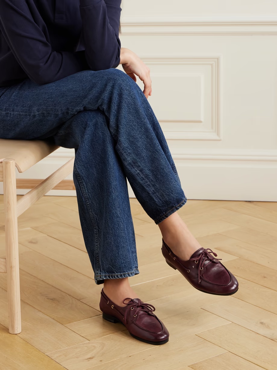 Bally Pathy Lace-up Loafers In Burgundy