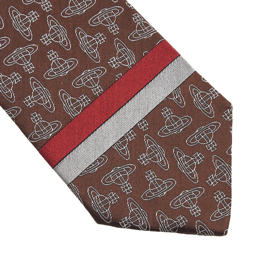 Vivienne Westwood Pattern Tie In Multicolor