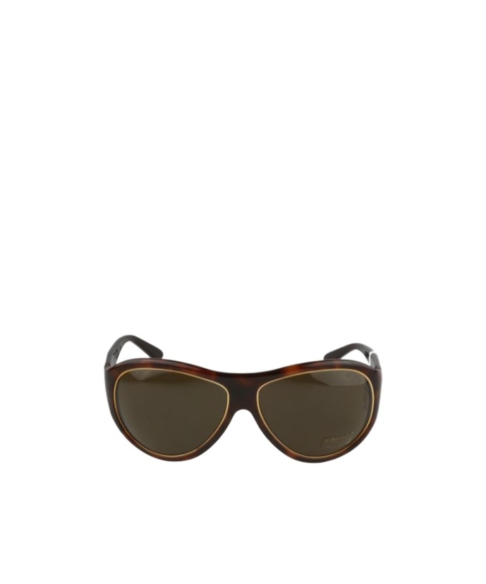 Tom Ford Logo Sunglasses In Brown