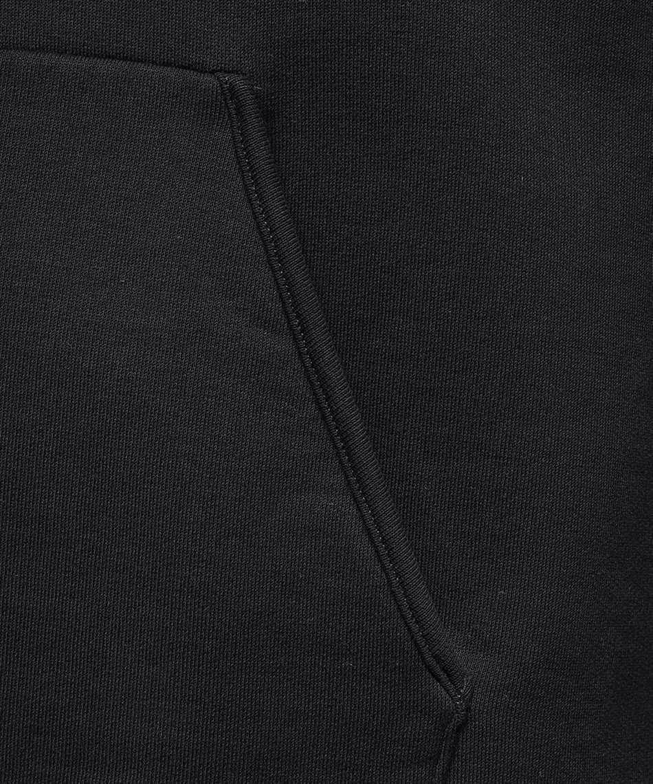 Lanvin Pull Rope Hooded Sweater In Black