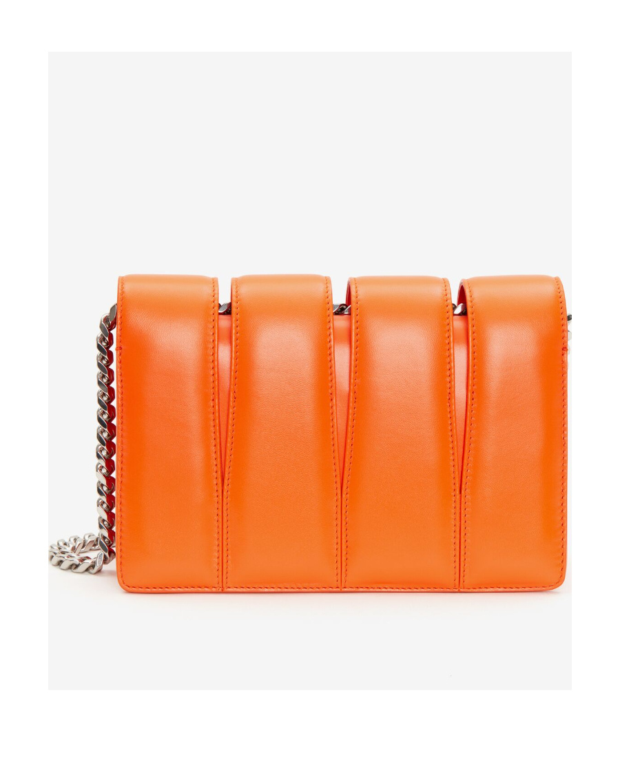 Alexander Mcqueen The Slash Crossbody Bag In Orange