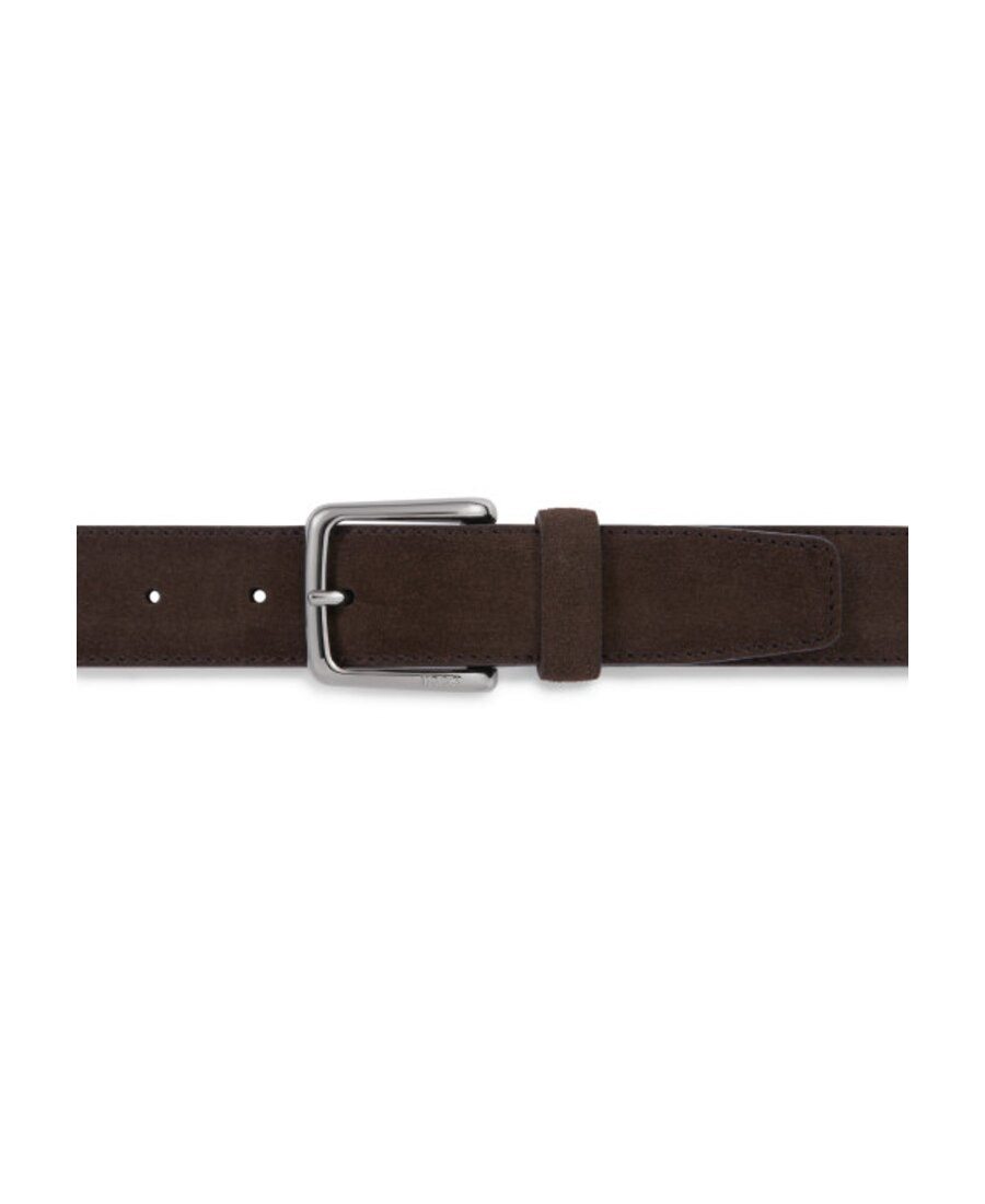 Tod's Square Buckled Belt In Black