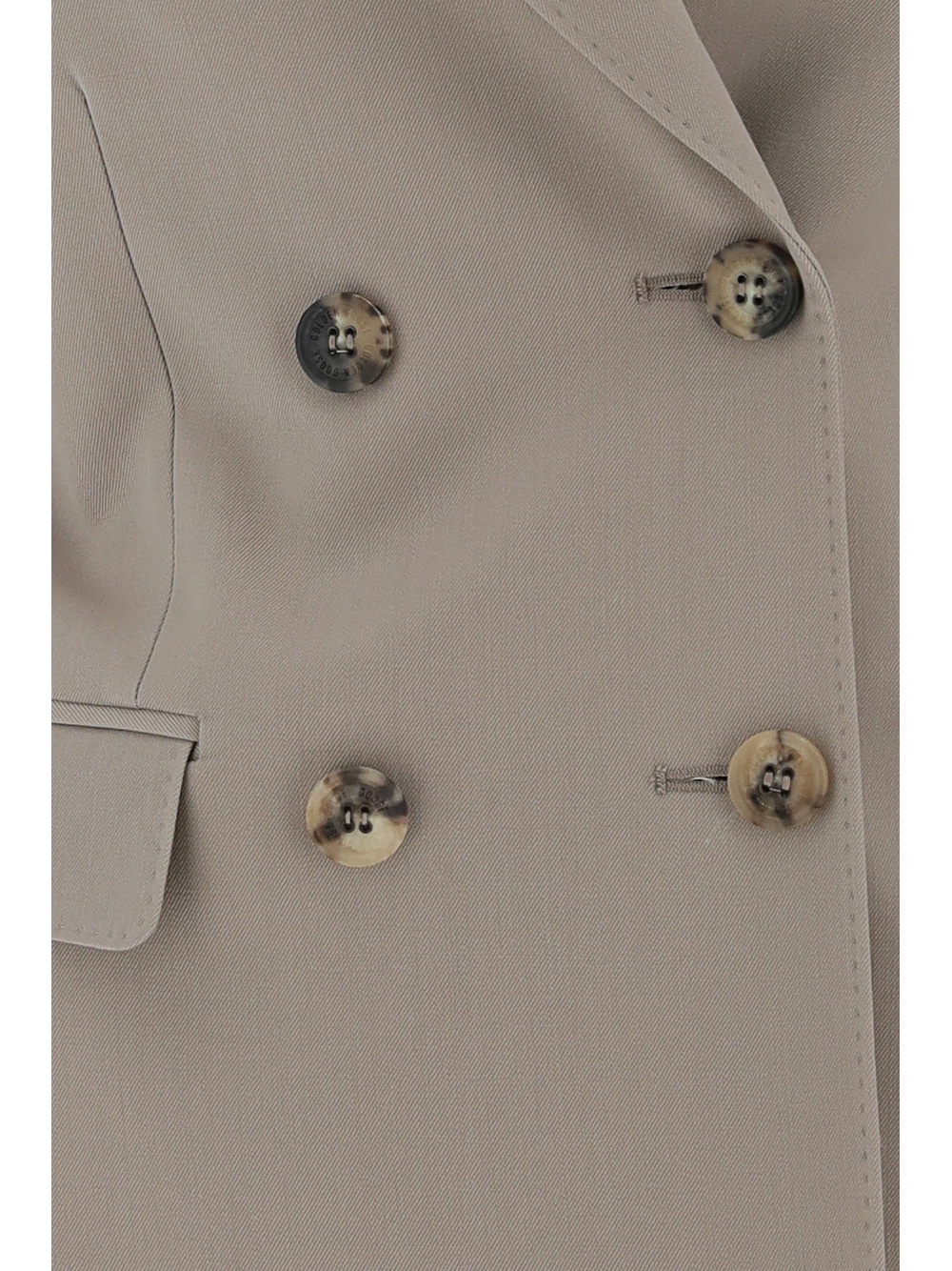 Golden Goose Diva Double-breasted Blazer In Gray