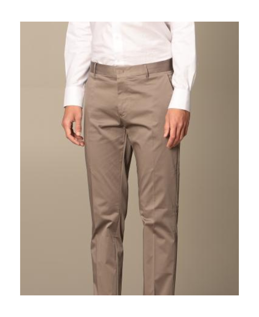 EMPORIO ARMANI EMPORIO ARMANI STRAIGHT-LEG TAILORED TROUSERS