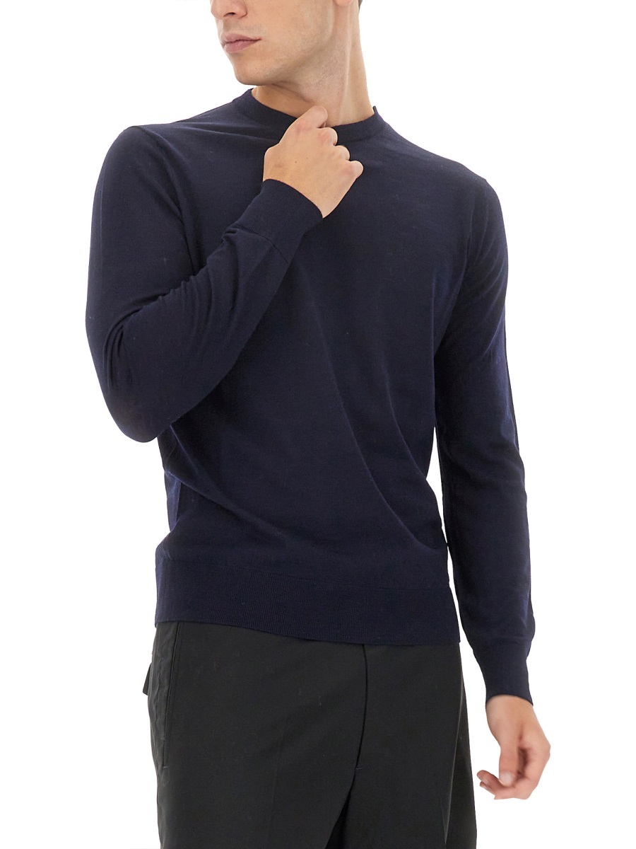 Ballantyne Wool Pullover In Black