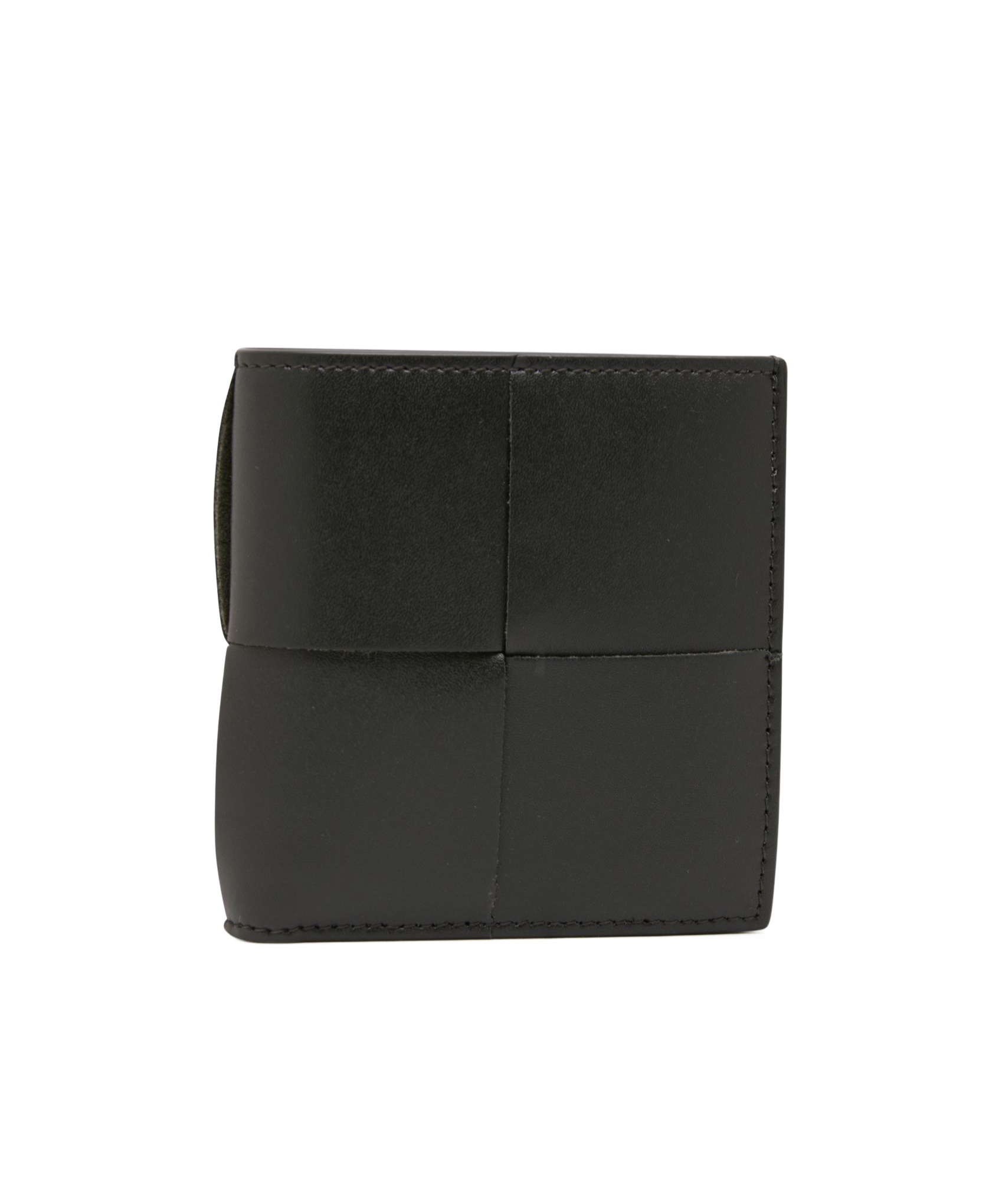 Shop Bottega Veneta Folding Wallet In Black