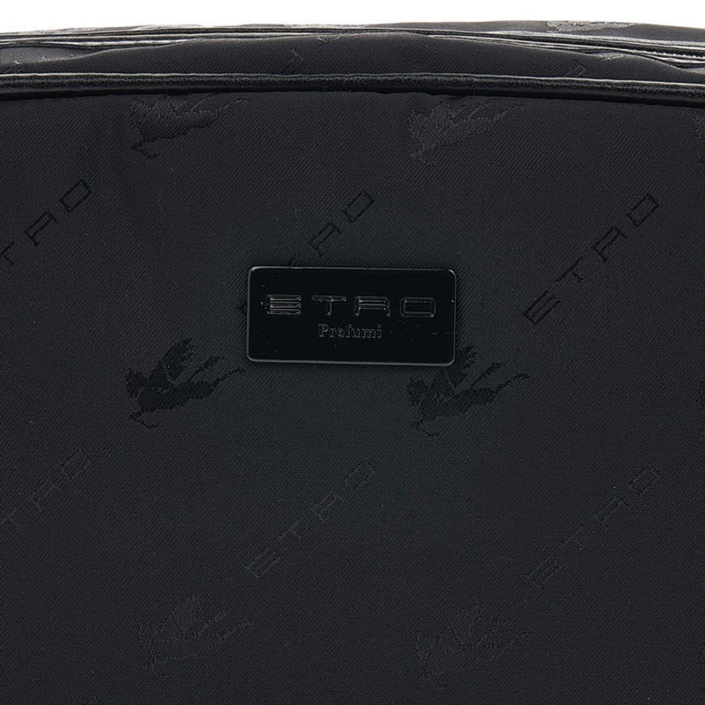 Etro Zipper Clutch In Black