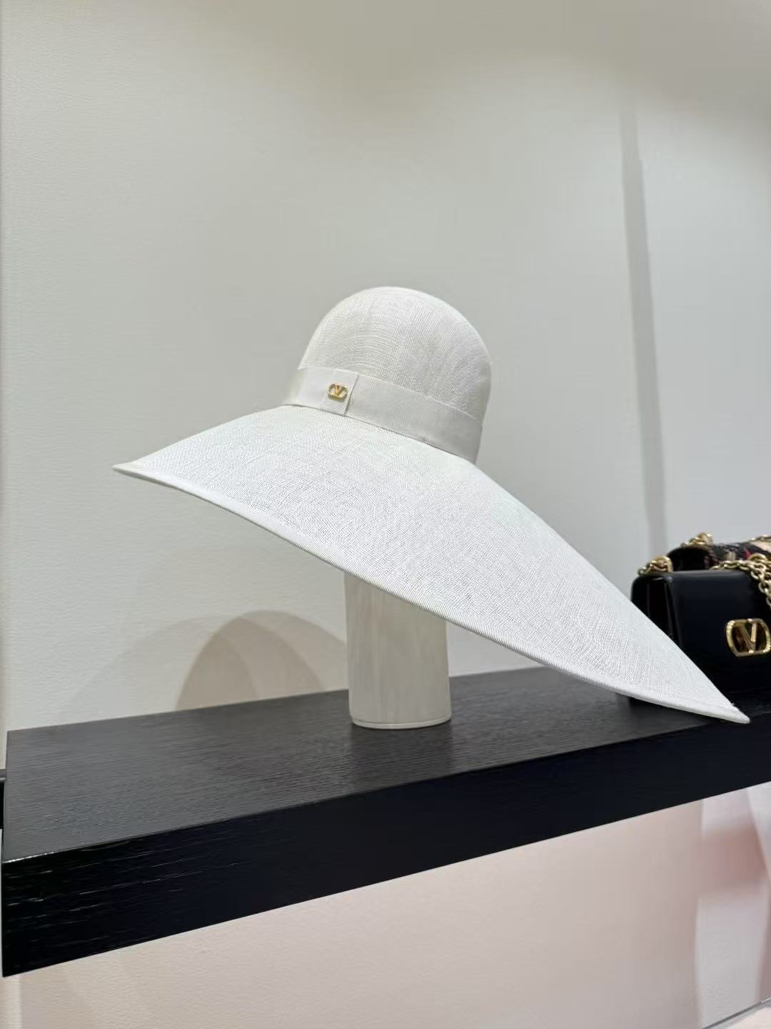 Valentino Alessandro Michele Hats In White