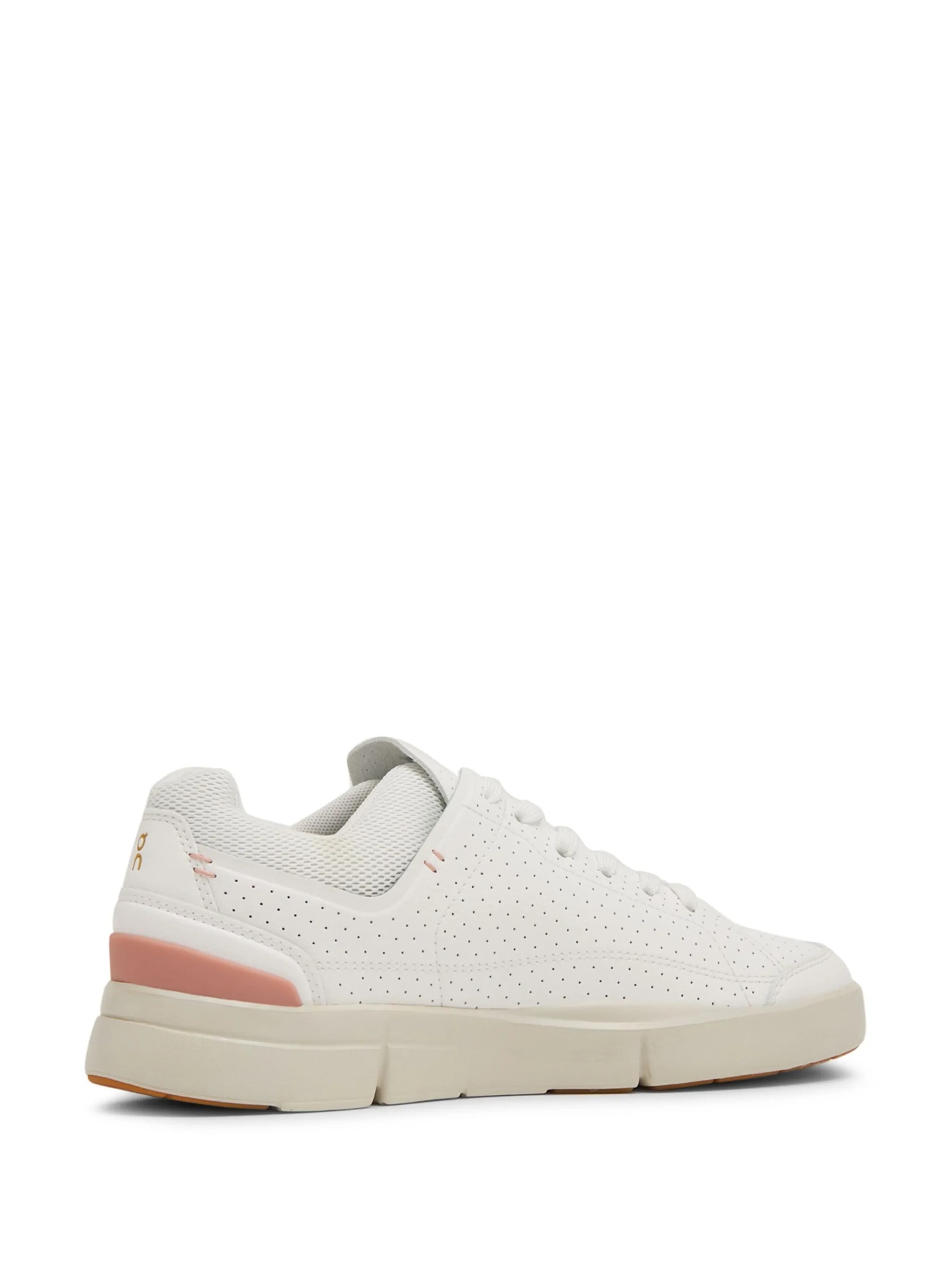 On Running Roger Centre Court White Woodrose Trainers In White