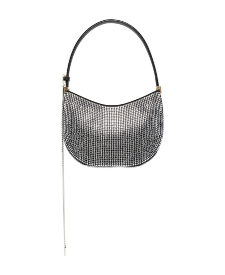 Magda Butrym Vesna Embellished Medium Shoulder Bag In Gray