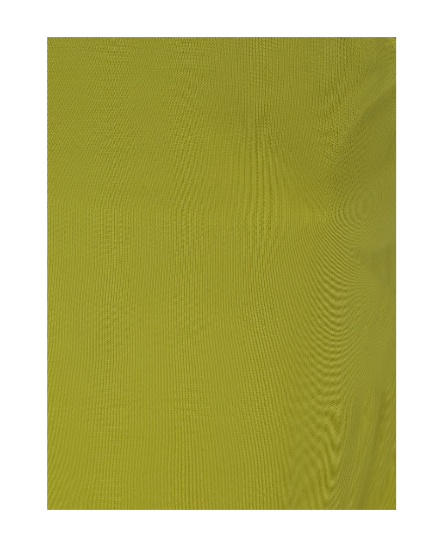 Dsquared2 Off-shoulder Knee-length Dress In Yellow