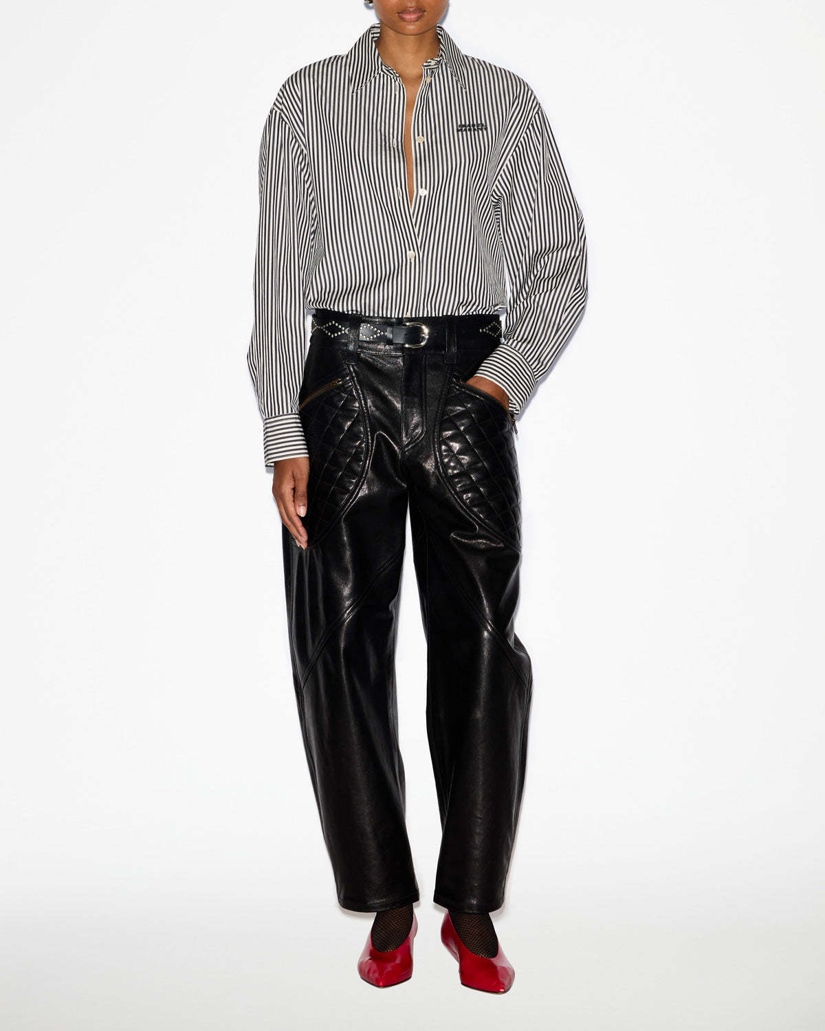 Isabel Marant Hemd Fabrizia In Gray