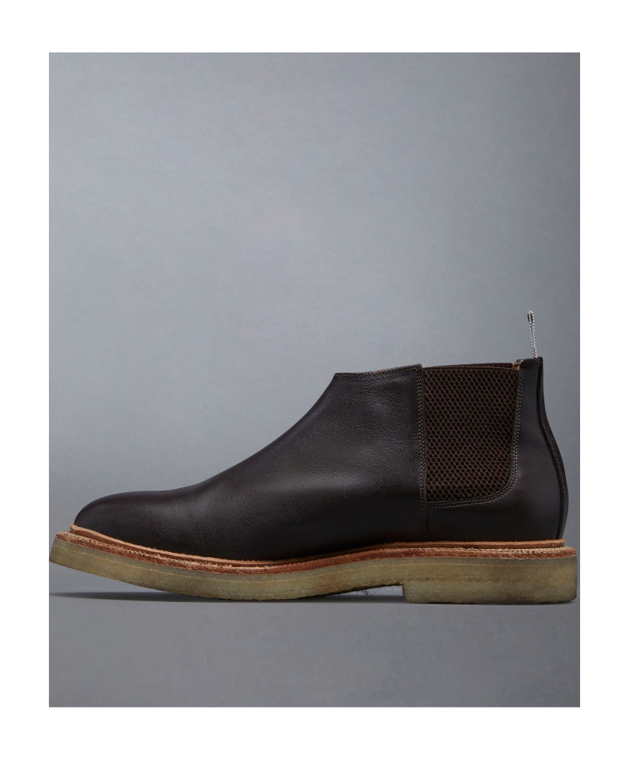 Thom Browne Chelsea Boot In Black