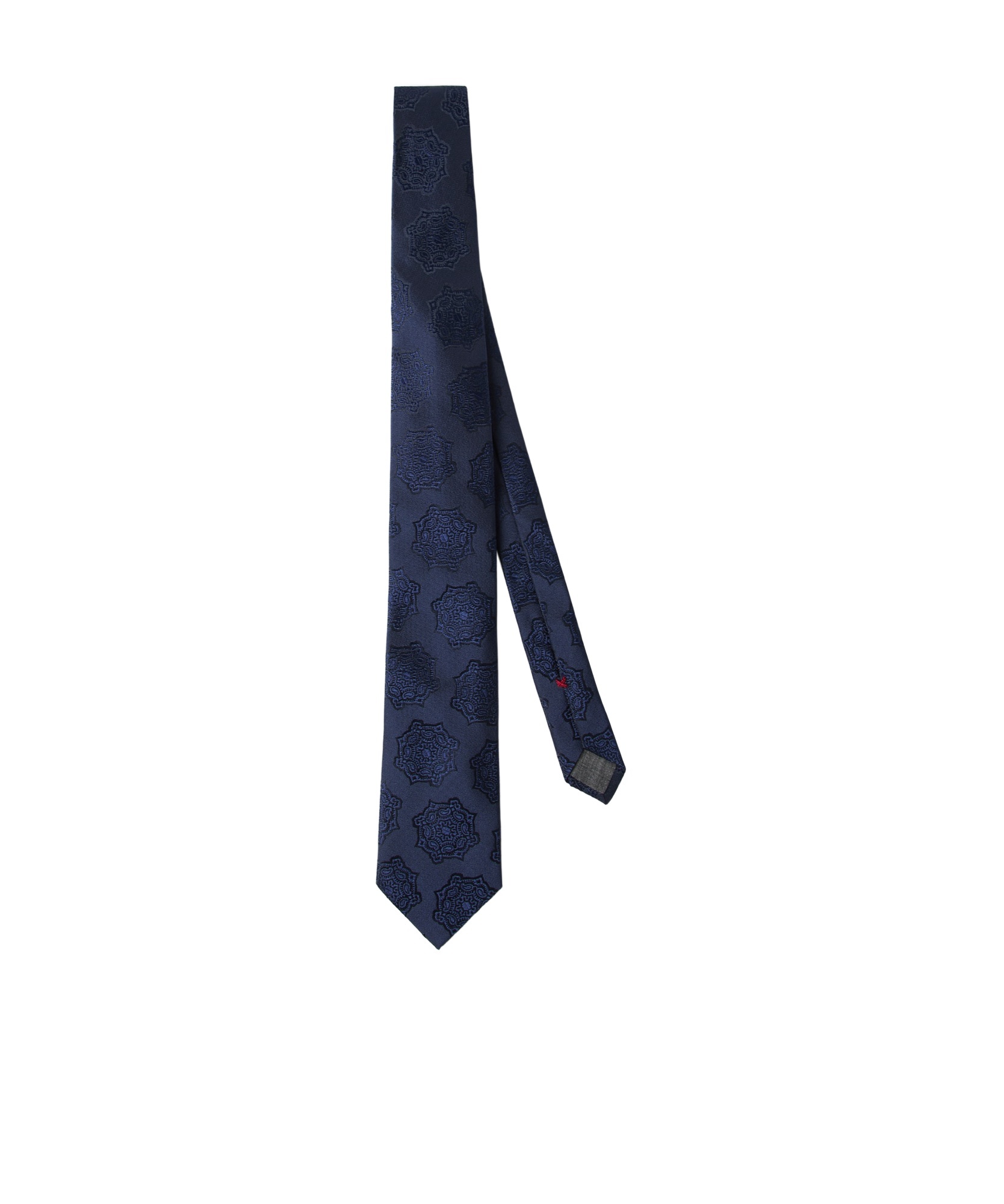 Brunello Cucinelli Silk Tie With Pattern