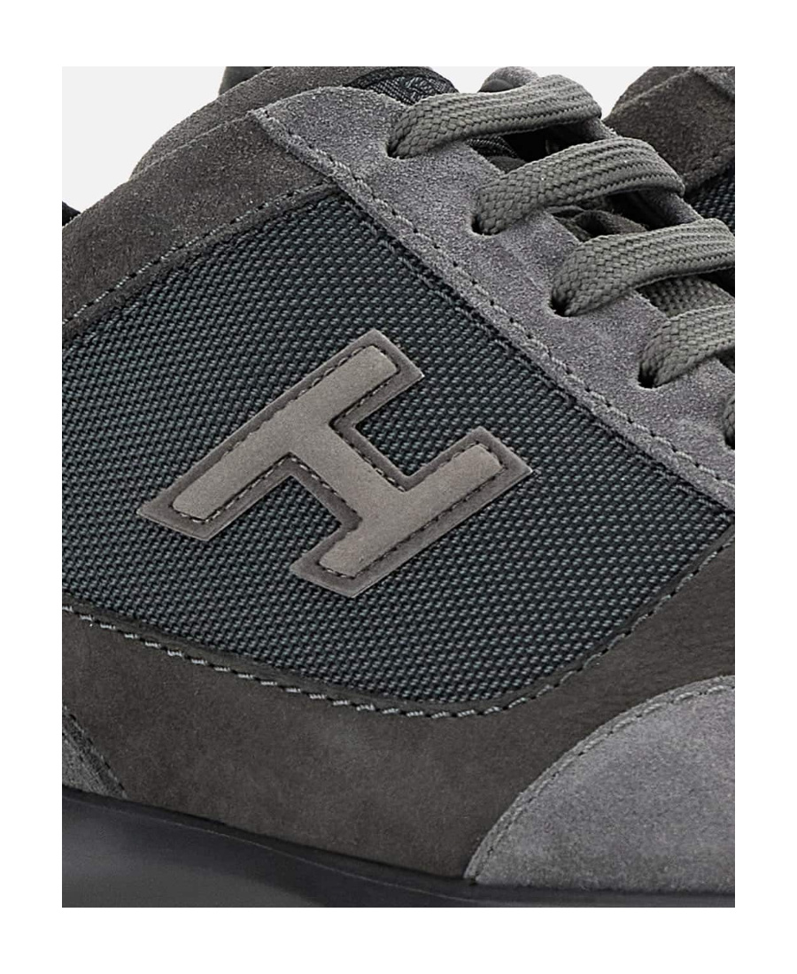 Hogan Interactive Low-top Sneakers In Black