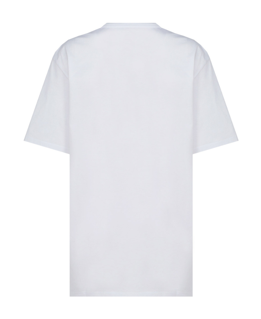 Alexander Mcqueen Storm Skull-print Short-sleeve T-shirt In White