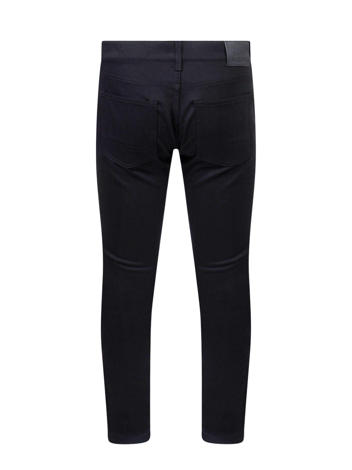 ALEXANDER MCQUEEN ALEXANDER MCQUEEN STRAIGHT LEG EYELETS-DETAILED PANTS