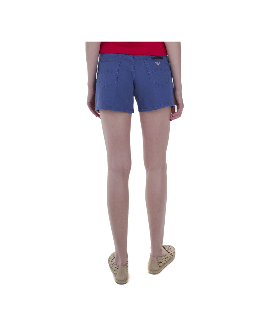 ARMANI JEANS LOGO DENIM SHORTS