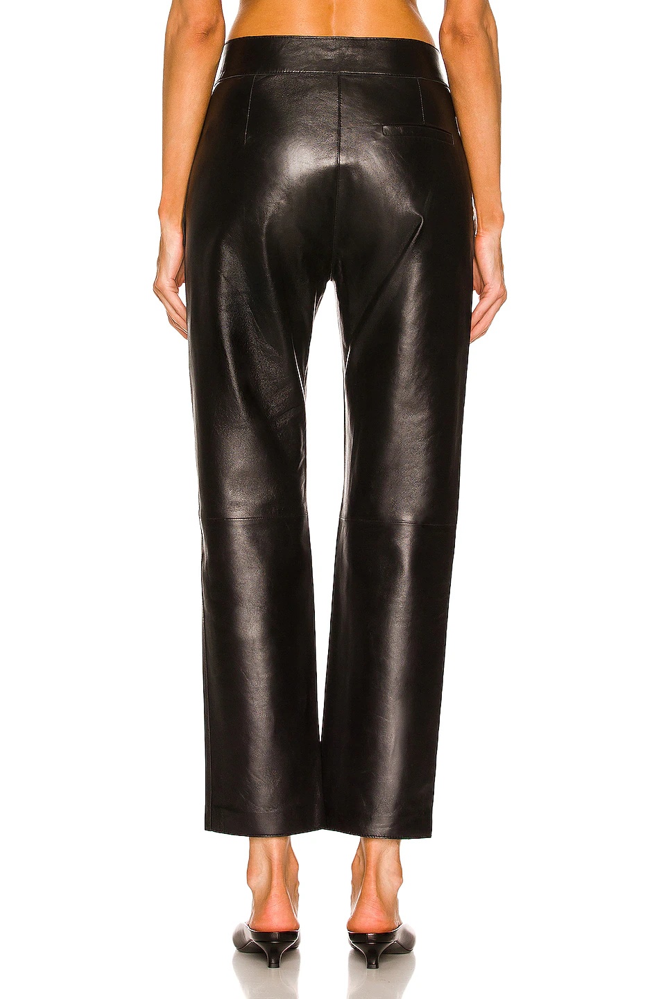 Stand Studio Slant Pocket Casual Pants In Black