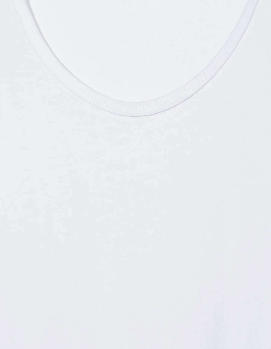 James Perse Wide Strap Vest In White