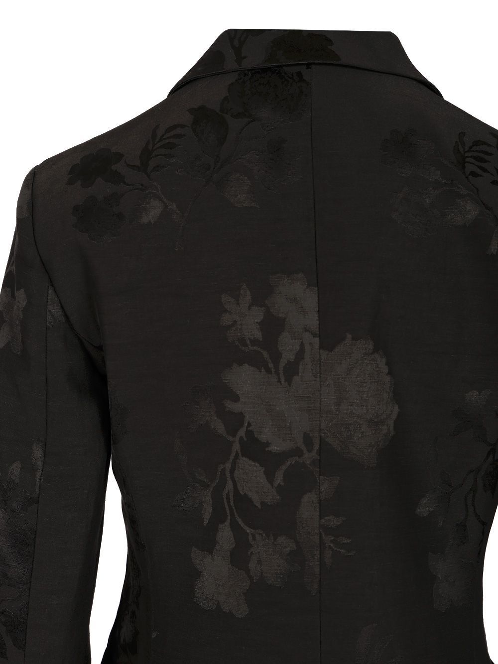 P.a.r.o.s.h Linen And Viscose Blazer In Black