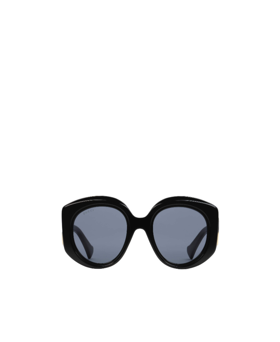 Gucci Oversized Round-frame Sunglasses In Gray