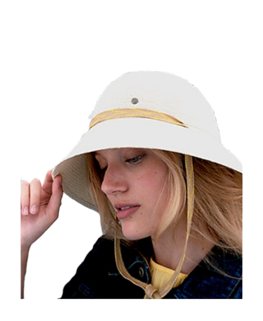 MAISON MICHEL LOGO HAT
