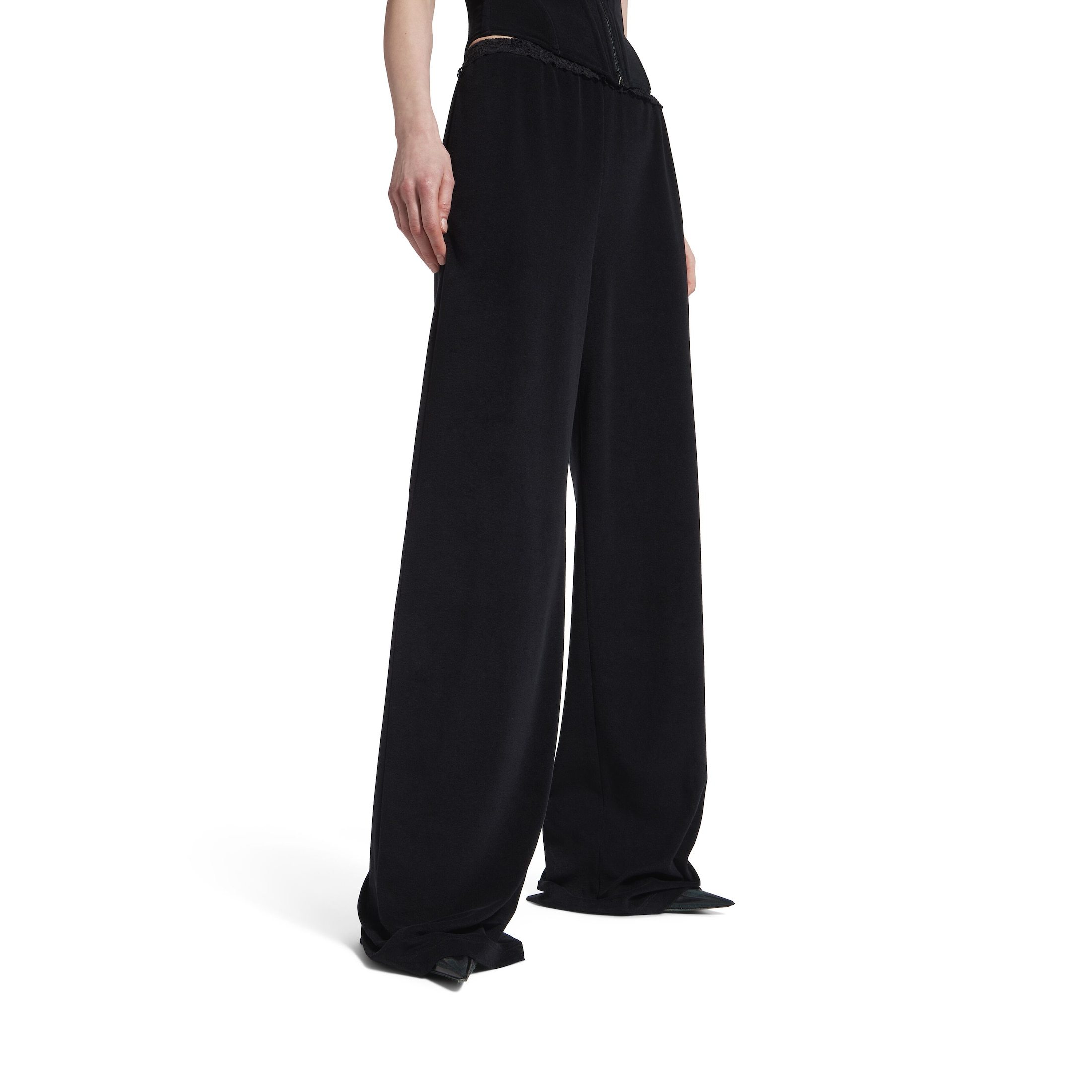 Balenciaga Trousers Black In Black