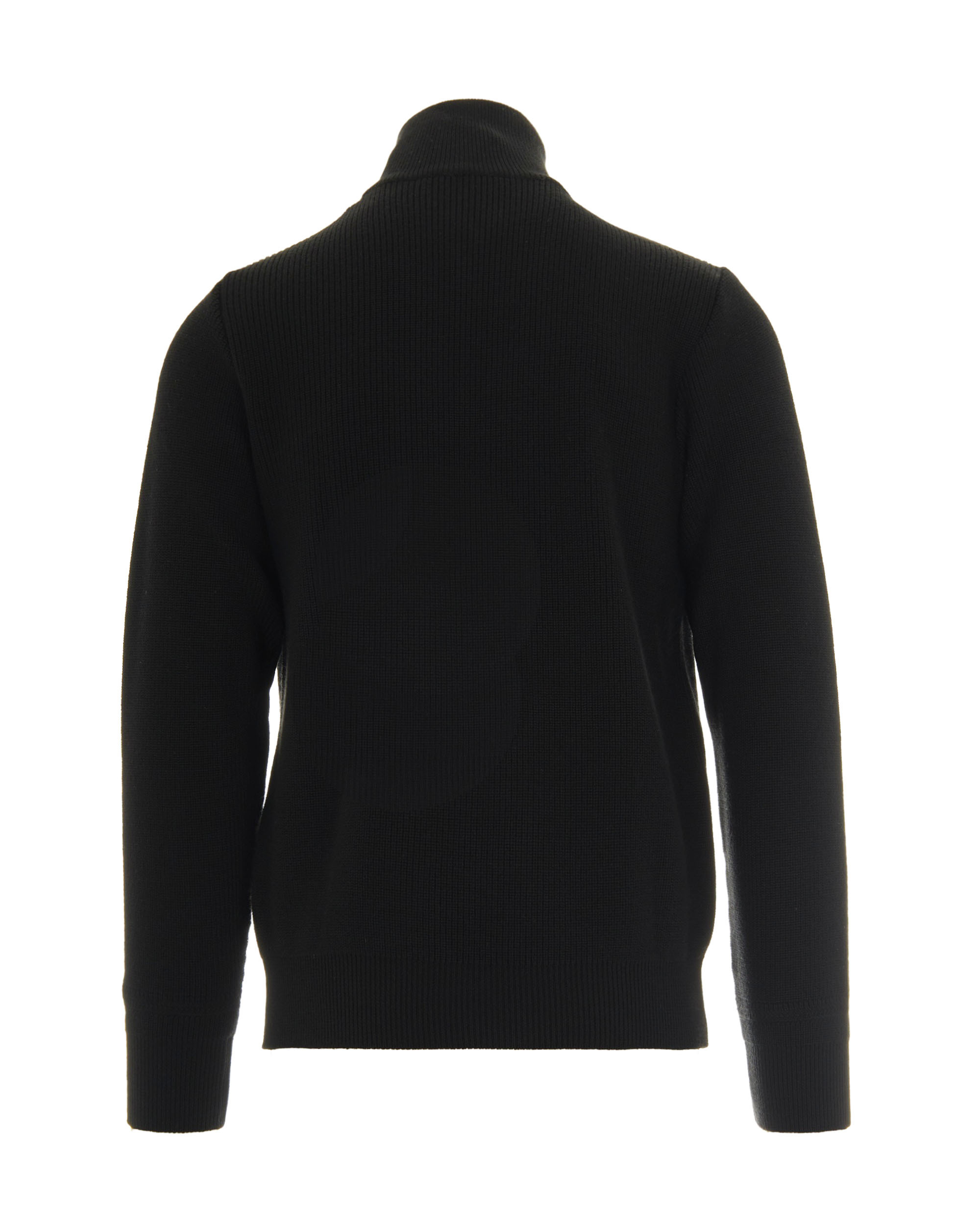 Paul & Shark Long-sleeved Sweater In Black