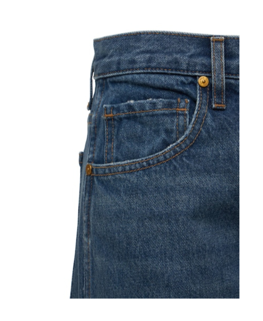 Shop Khaite Straight Jeans