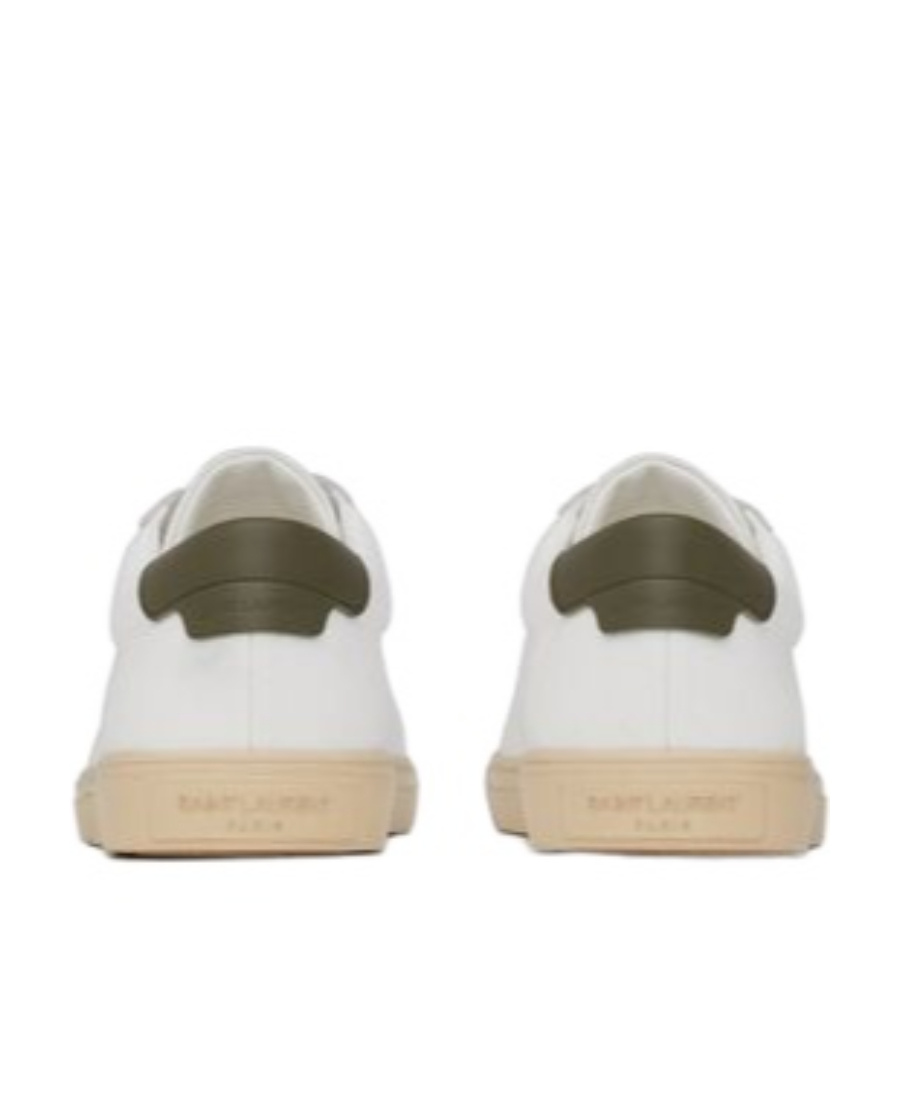 Saint Laurent Andy Low Top Sneaker In White
