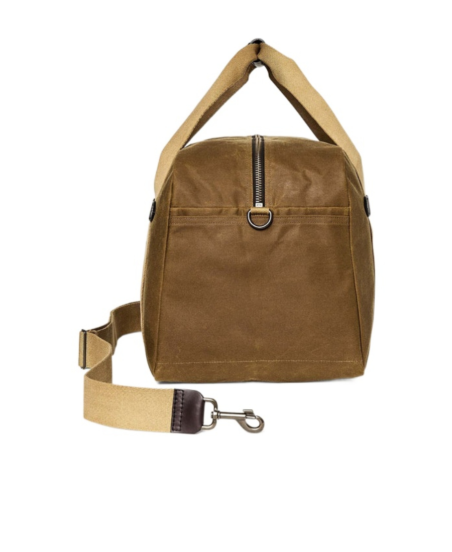 FILSON LOGO-PATCH COTTON DUFFLE BAG 