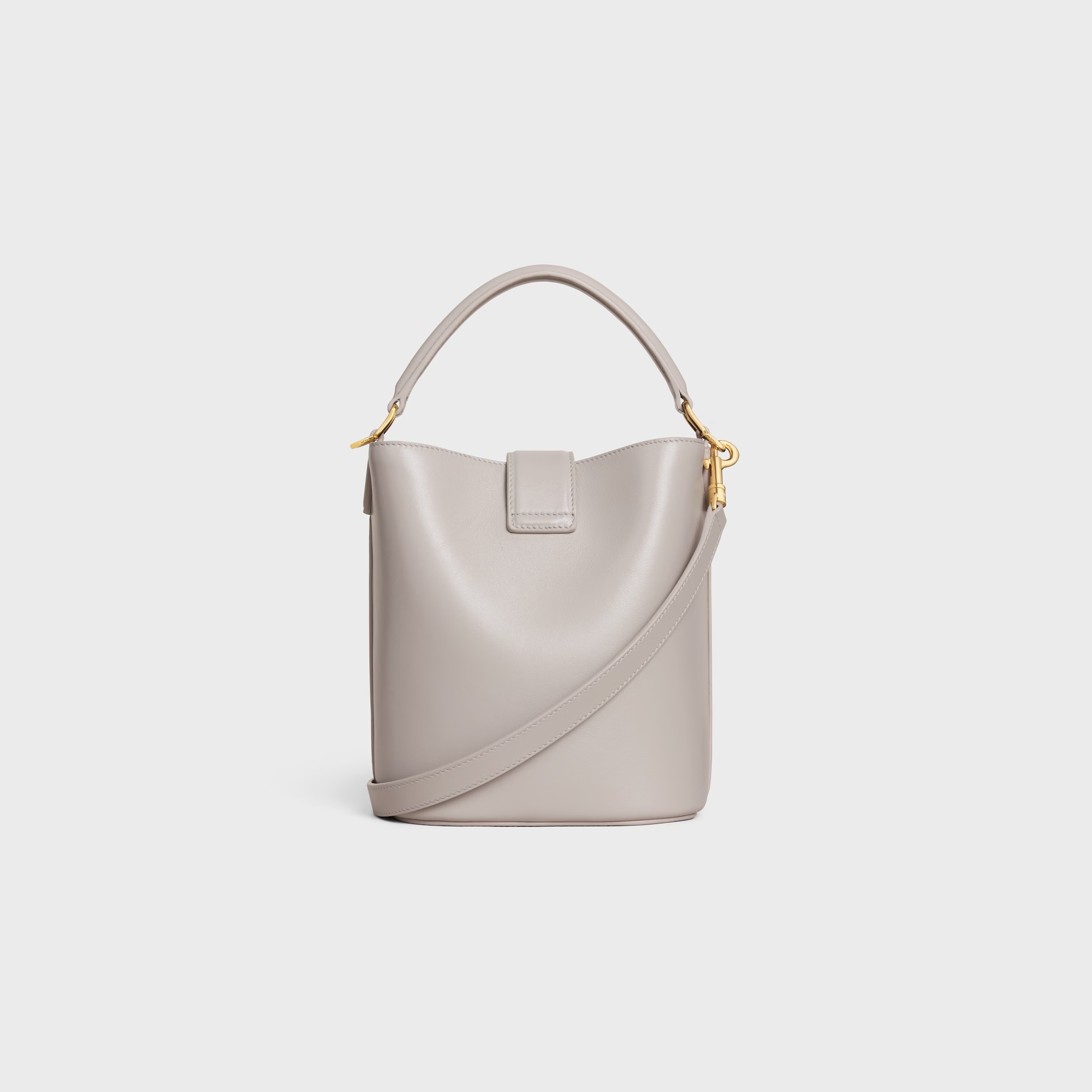Celine Small Louise Shoulder Bag In Gray