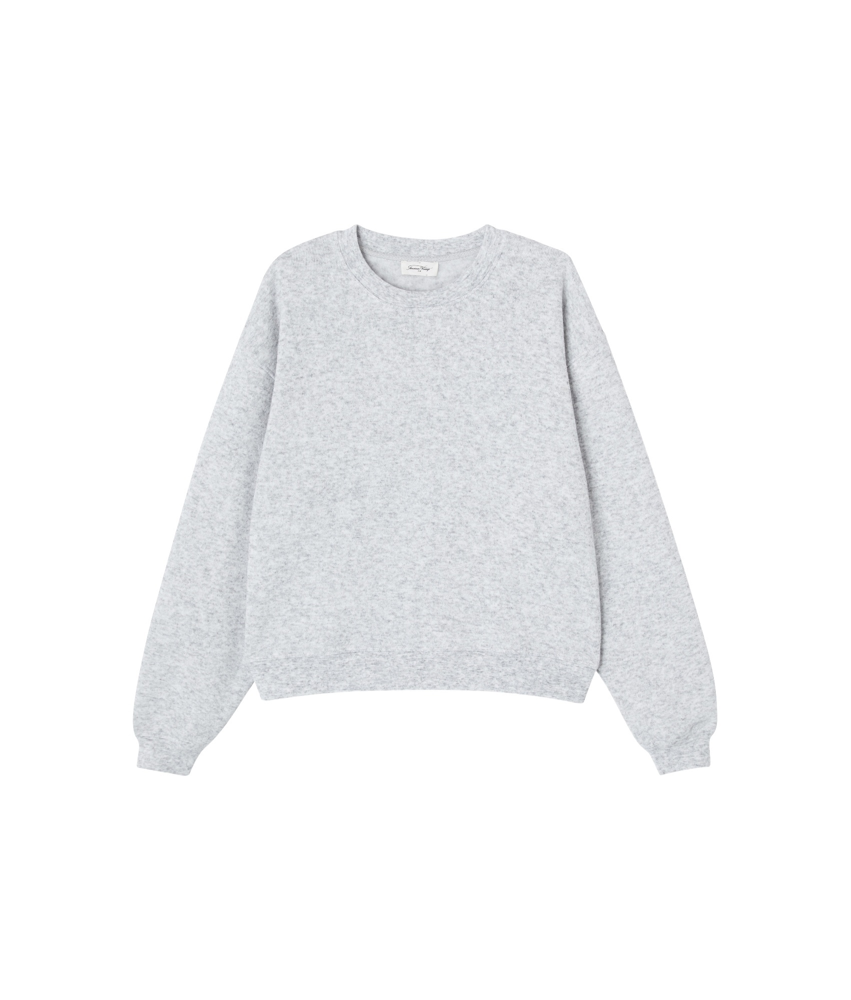 American Vintage Crew Neck Long Sleeve Sweatshirt