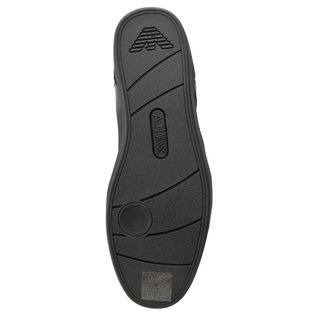 ARMANI JEANS LOGO DETAILS CASUAL SNEAKERS