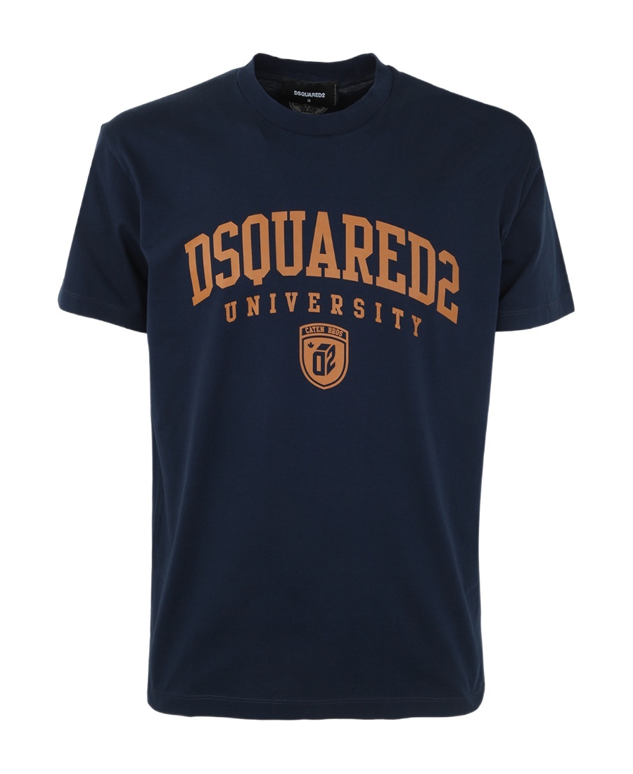 Dsquared2 Logo-print Cotton T-shirt In Black