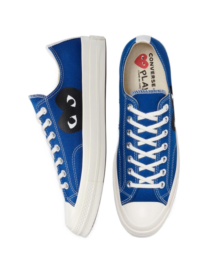 Comme Des Garçons Play X Converse Comme Des Garcons Play Converse Sneakers In White