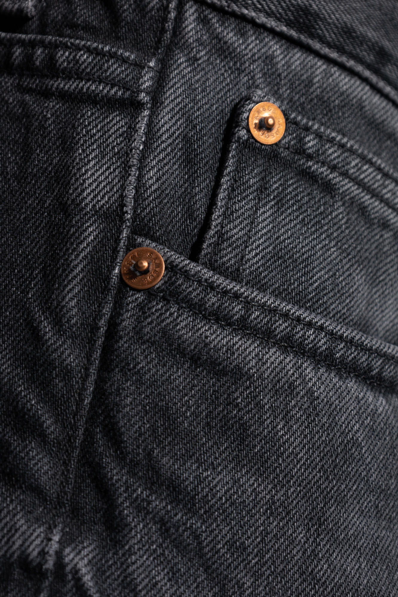 Shop Samsoe & Samsoe Sataylor Jeans In Black
