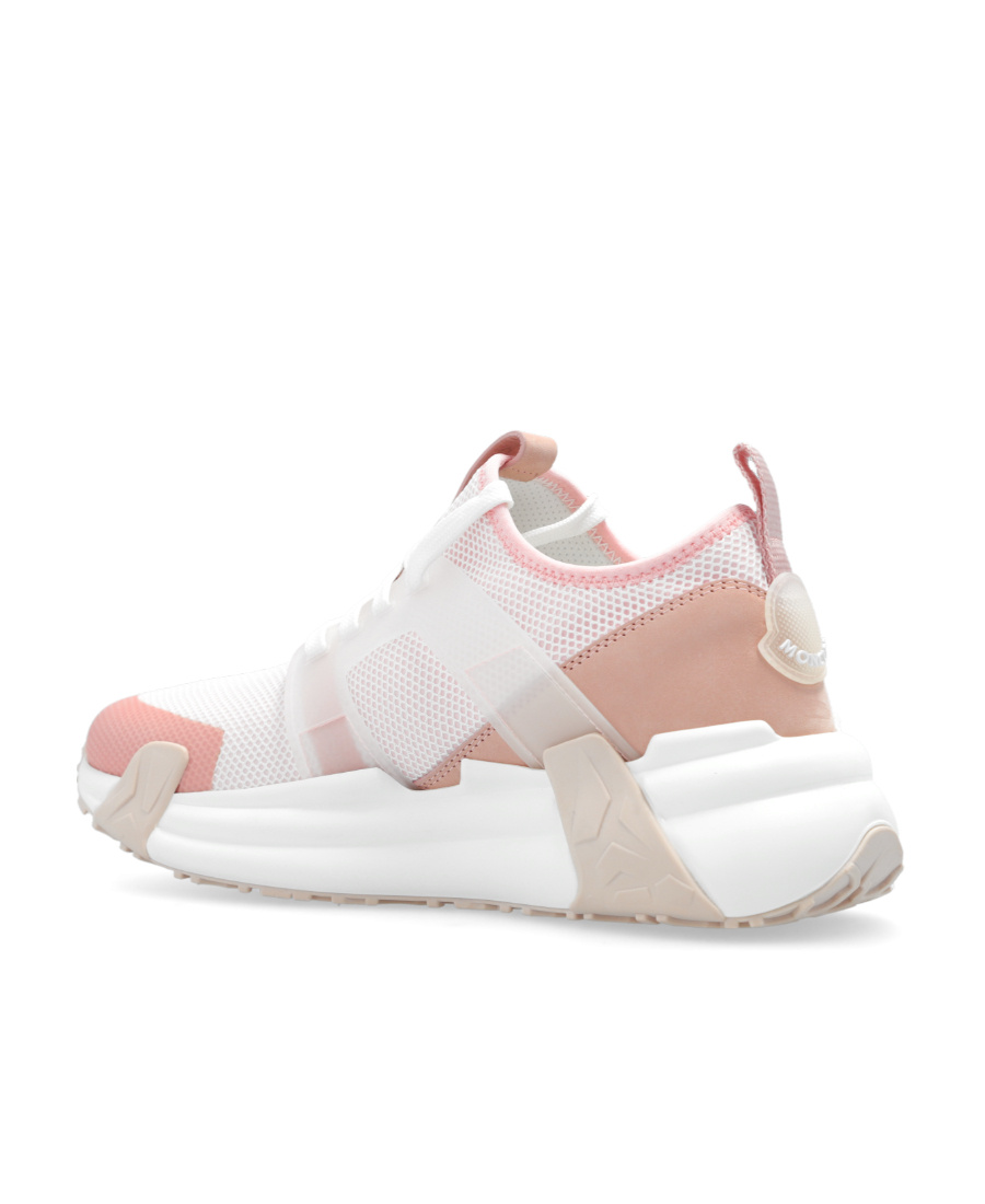 Shop Moncler Lunarove Panelled Sneakers In White