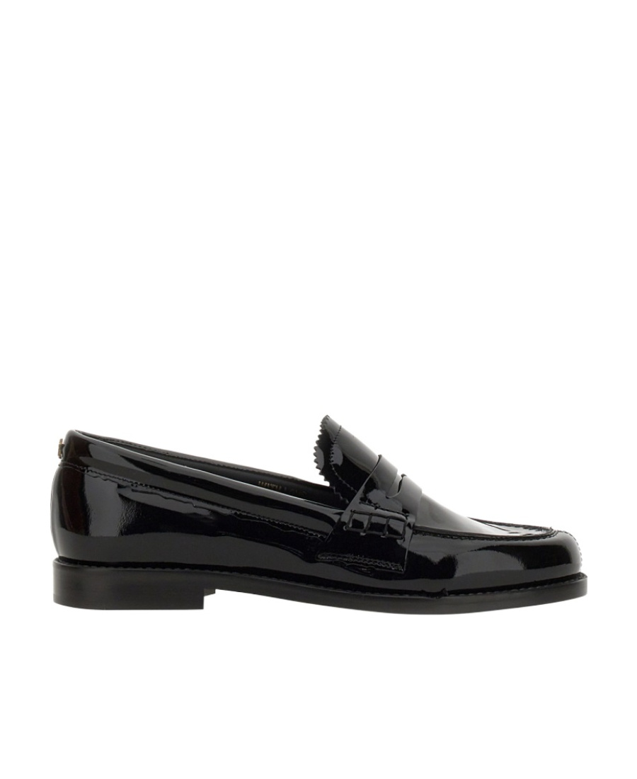 GOLDEN GOOSE JERRY LOAFER IN BLACK PATENT LEATHER