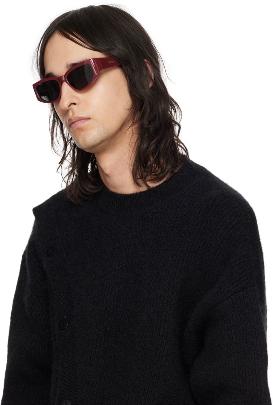 Jacquemus Cat's Eye Sunglasses In Gray