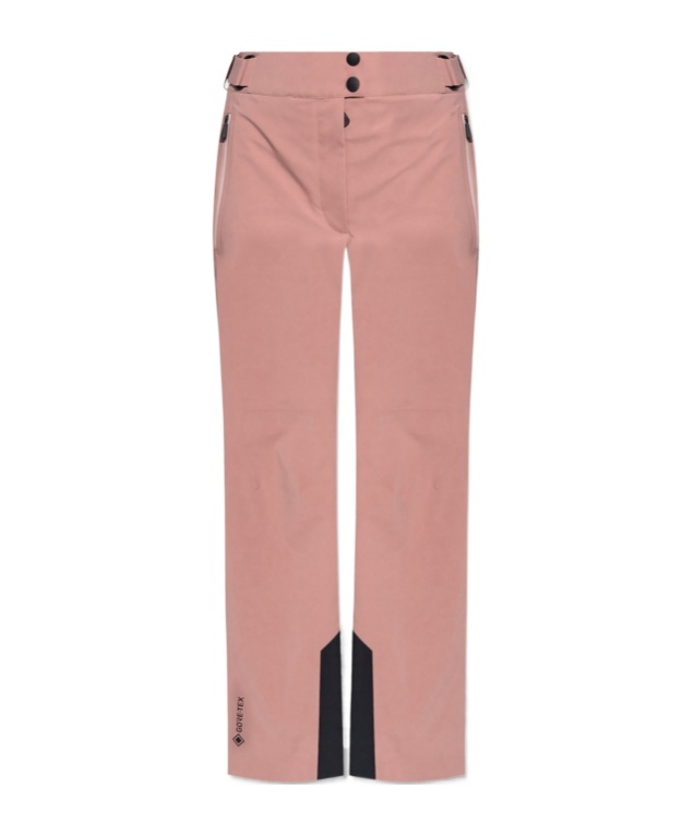 Moncler Logo-print Ski Trousers In Pink