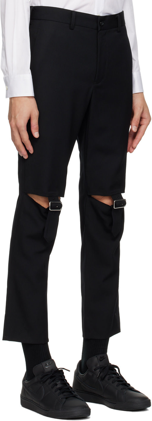 COMME DES GARÇONS BELT LOOPS SLACKS