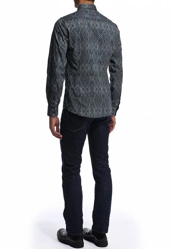 Just Cavalli Printed Shirt In Black