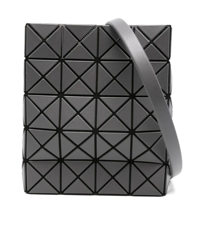 Bao Bao Issey Miyake Prism Matte Shoulder Bag In Gray