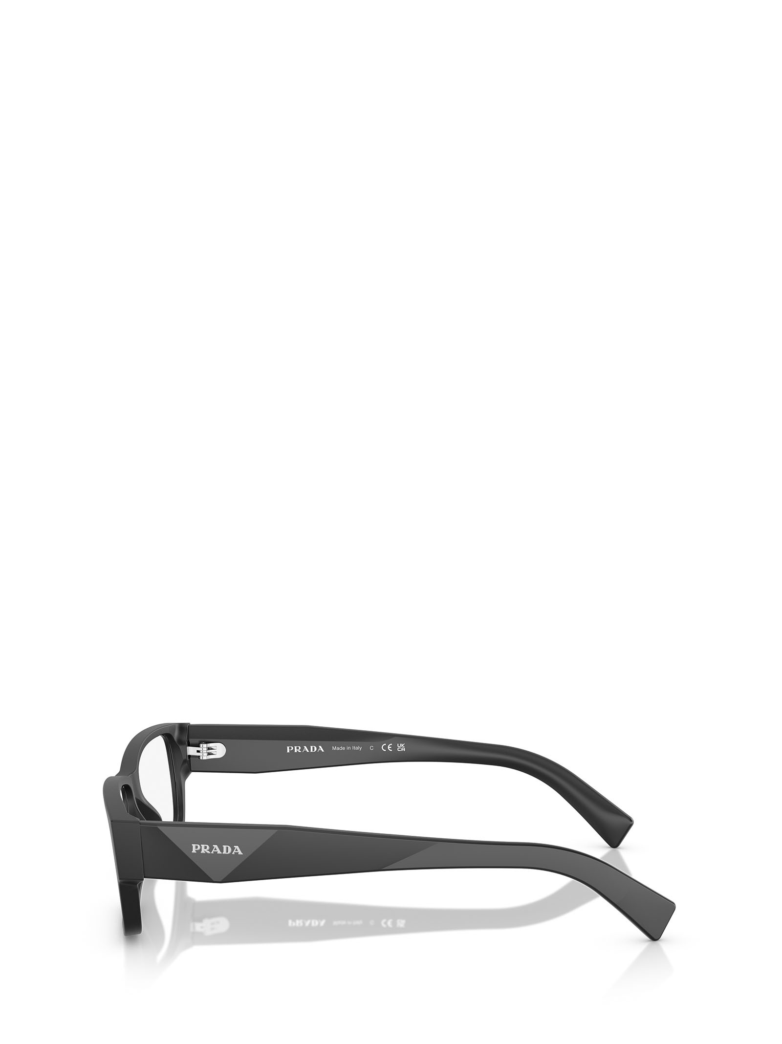 Prada Full-frame Flat Mirror In Black