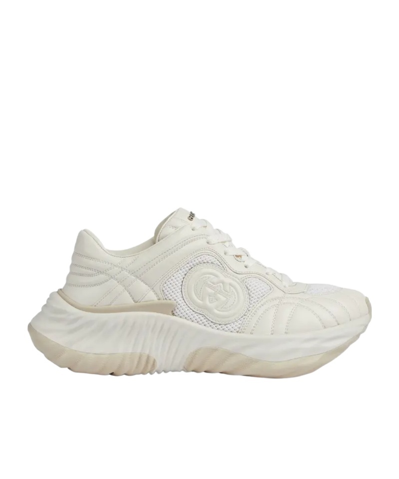Gucci Ripple Series Sneakers In White