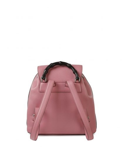 Gucci Grain Logo Backpack In Pink